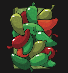 Throwback Spicy Bohemian beer Label Full Size