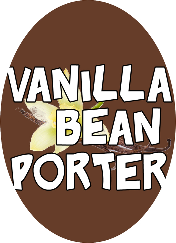 Amherst Vanilla Bean Porter beer Label Full Size
