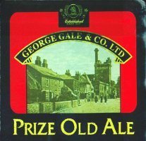 Marble George Gale Prize Old Ale 1997 beer Label Full Size