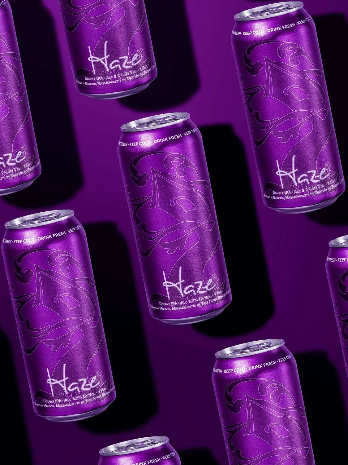 Tree House Haze beer Label Full Size