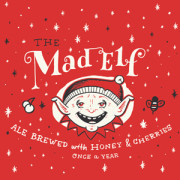 Tröegs Mad Elf 2013 w/ Cherries & Honey beer Label Full Size