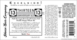 Ithaca Excelsior! Thirteen beer