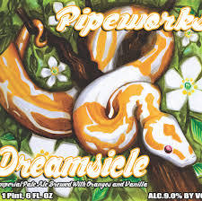 Pipeworks Dreamsicle beer Label Full Size