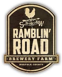Ramblin Road Pilsner beer Label Full Size