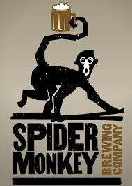 Spider Monkey Viking beer Label Full Size