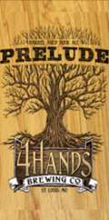 4 Hands Prelude beer Label Full Size