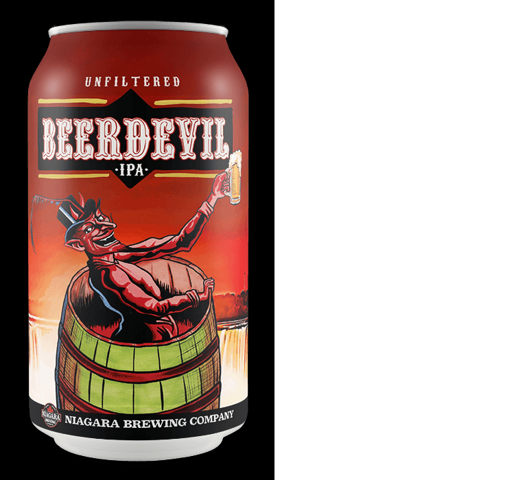Beerdevil IPA beer Label Full Size