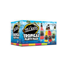 Mike's Mikes Hard Tropical Variety Pack beer Label Full Size