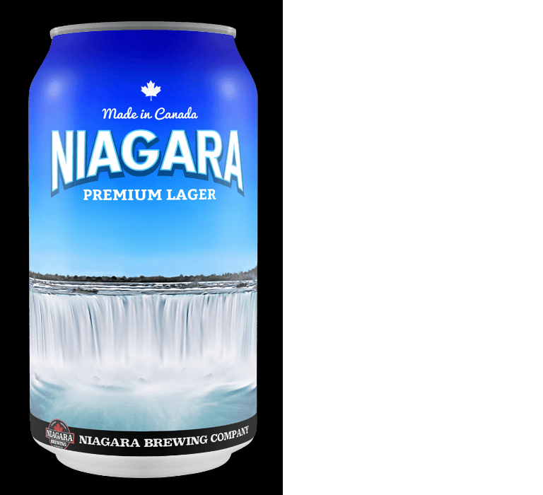 Niagara Premium Lager beer Label Full Size