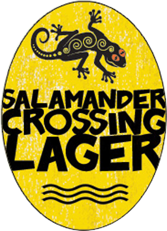 Amherst Salamander Crossing Lager beer Label Full Size
