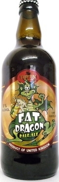 Cropton Fat Dragon beer Label Full Size