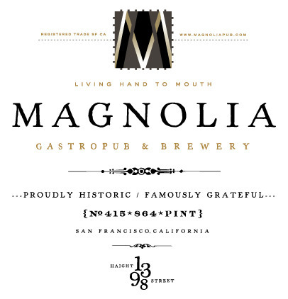 Magnolia Out With the Old Ale 2009 beer Label Full Size