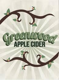 Greenwood Dry Hopped Pear beer Label Full Size