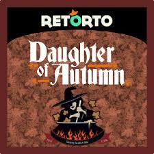 Retorto Daughter of Autumn beer Label Full Size