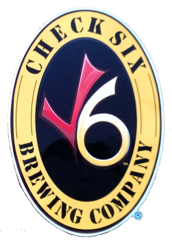 Check Six Harley Pope beer Label Full Size