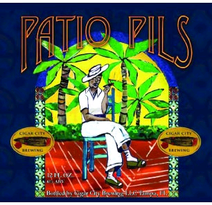 Cigar City Patio Tools beer Label Full Size