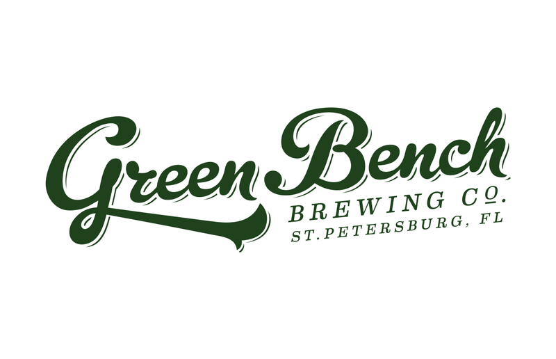 Green Bench Greenhouse Double Stout beer Label Full Size