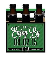 Stone Enjoy By 09.02.15 beer Label Full Size