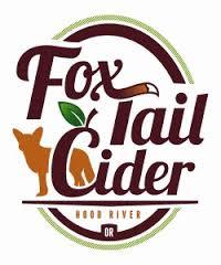 Fox Tail Plummit Cider beer Label Full Size