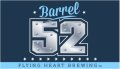 Flying Heart Barrel 52 beer Label Full Size