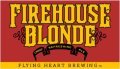 Flying Heart Firehouse Blonde beer Label Full Size
