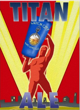 Watch City Titan Ale beer Label Full Size