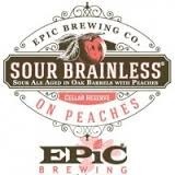 Epic Sour Brainless Peaches beer