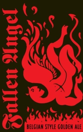 Midnight Sun Fallen Angel beer Label Full Size
