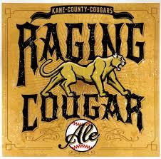 Two Brothers Raging Cougar beer Label Full Size