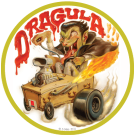 Motor Craft Dragula beer Label Full Size