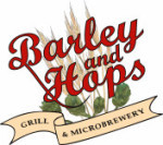 Barley and Hops Belgian Wit beer Label Full Size