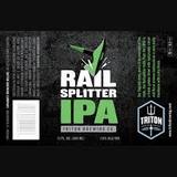 Triton Railsplitter IPA with Grapefruit Zest beer
