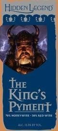 Hidden Legend The King's Pyment beer Label Full Size