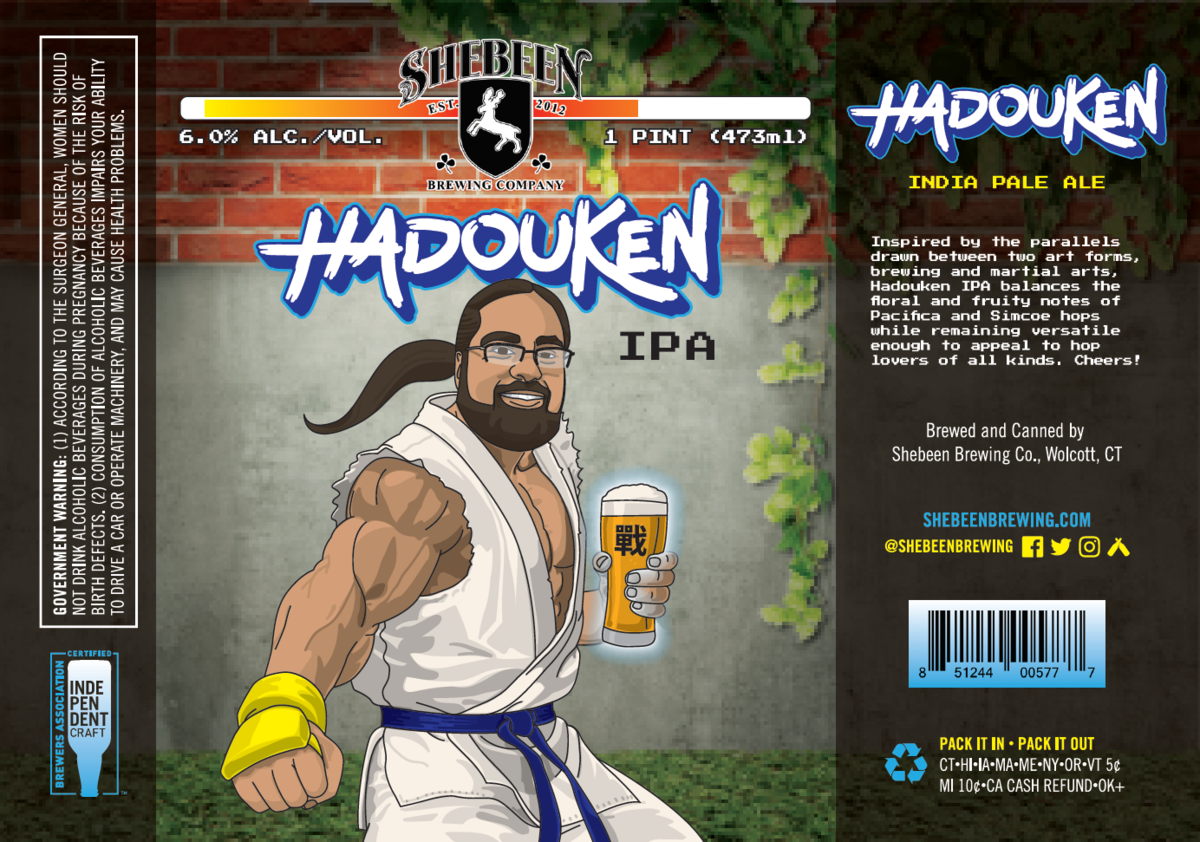 Hadouken IPA, 16 oz 4-Pack
