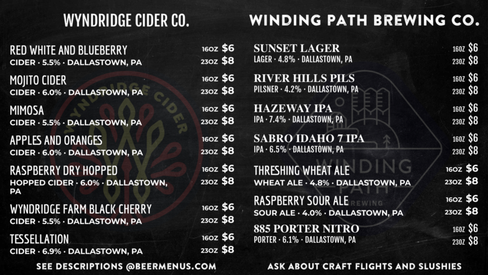 Create a digital beer menu with one click