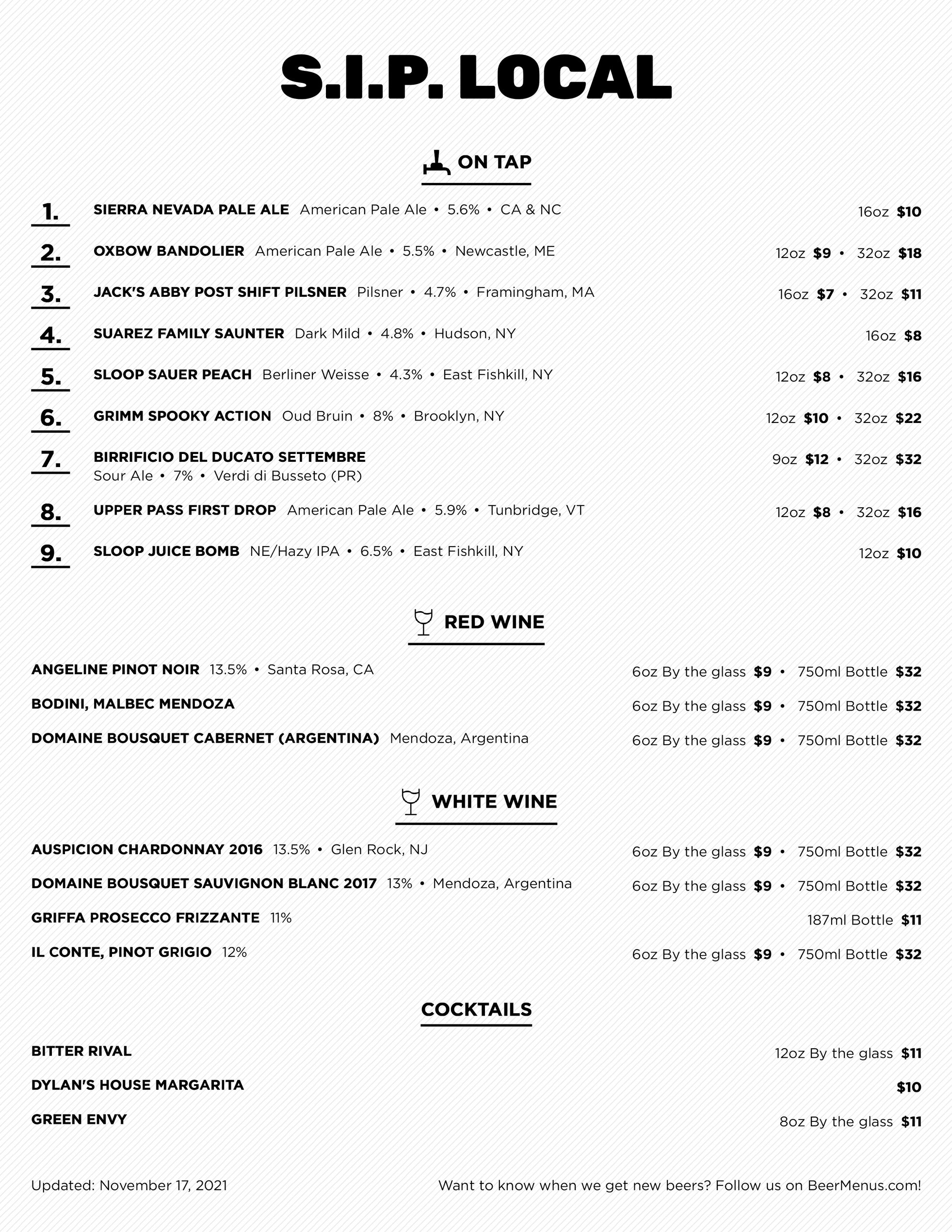 11 beer menu ideas for bars and restaurants